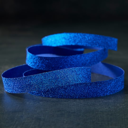 3/8" x 5yd. Metallic Glitter Ribbon by Celebrate It